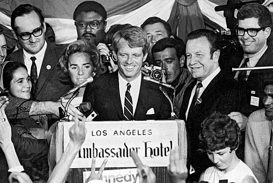 Robert Kennedy is assassinated