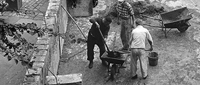 Berlin Wall Constructed