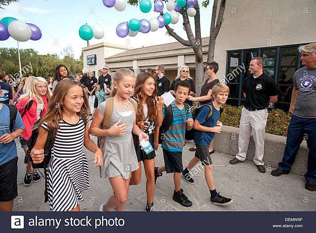first day of middle school