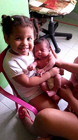 the birth of my little brother