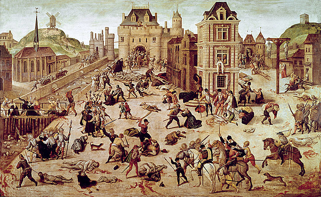 Las guerras de religion en francia.