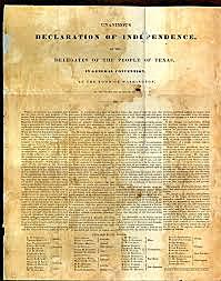 The Texas Declaration of Independence
