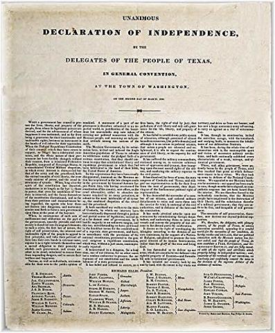 Texas Declaration of Independence