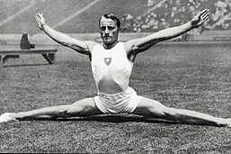 First championship of gymnastic