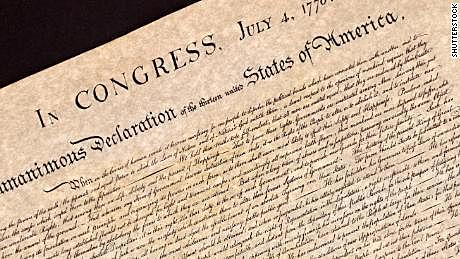 The declaration of indepenence