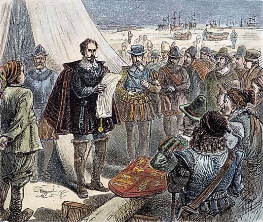 Humphrey Gilbert claims Newfoundland (Canada)