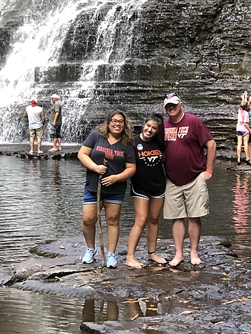 I hiked the Cascades with my parents