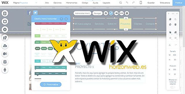 Creación de la pagina