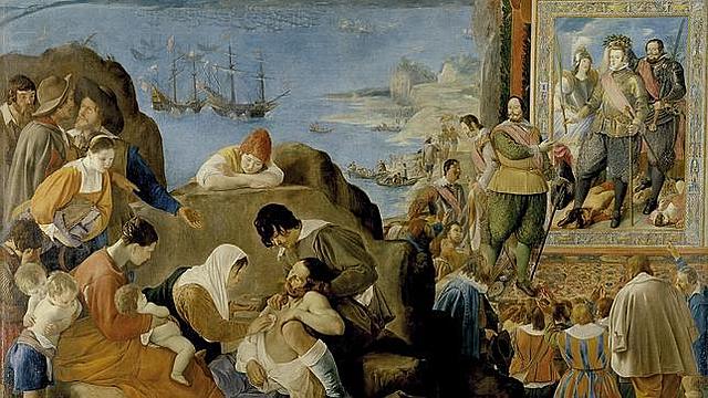 La real portuguesa desembarca a san salvador