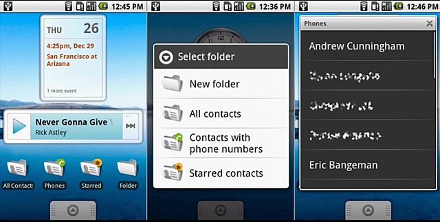 ANDROID 1.5 - CUPCAKE