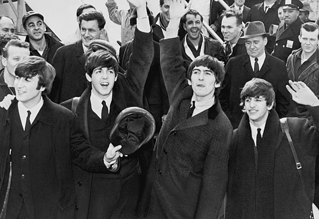 Beatles arrive in US