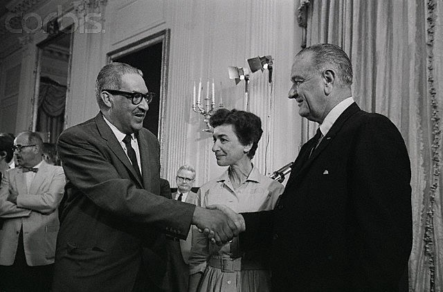 Thurgood Marshall nominated to the Supreme Court