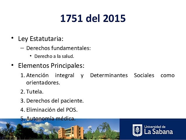 ley 1751-16 febrero 2015-Ley estatutaria en Salud
