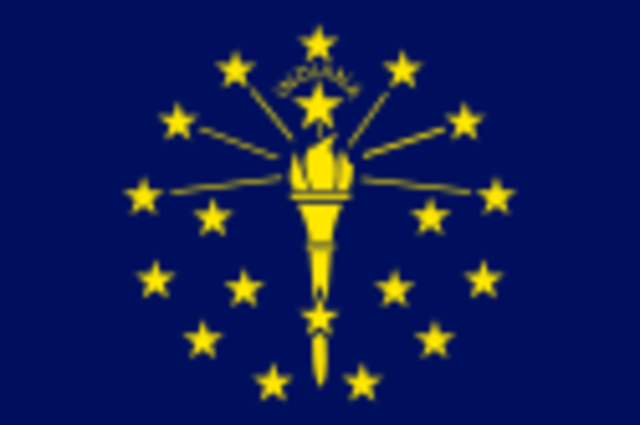 Indiana becomes a state