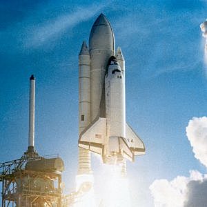 First Space Shuttle Launch