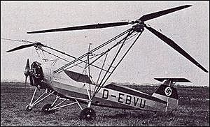 First operational helicopter