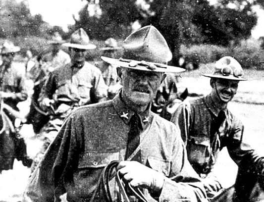 Pershing hunts Pancho Vila in Mexico