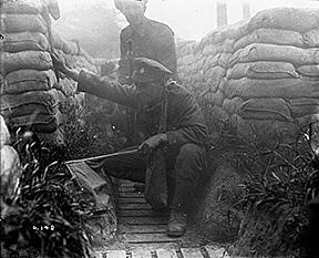 La bataille de Mont Sorrel