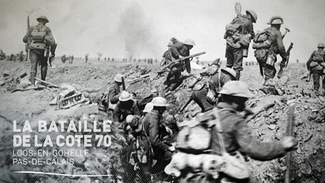 La bataille de la côte 70 et de Lens