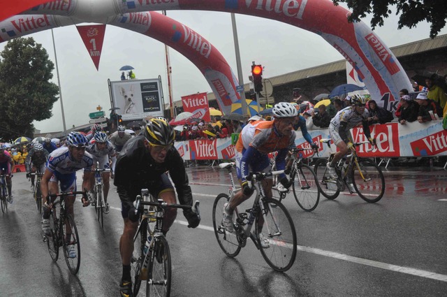 Lance won the triple crown