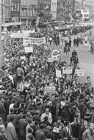 protest at the 1968 democratic convention