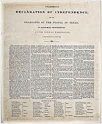 The Texas Declaration of Independence
