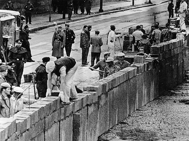 Berlin Wall is Constructed