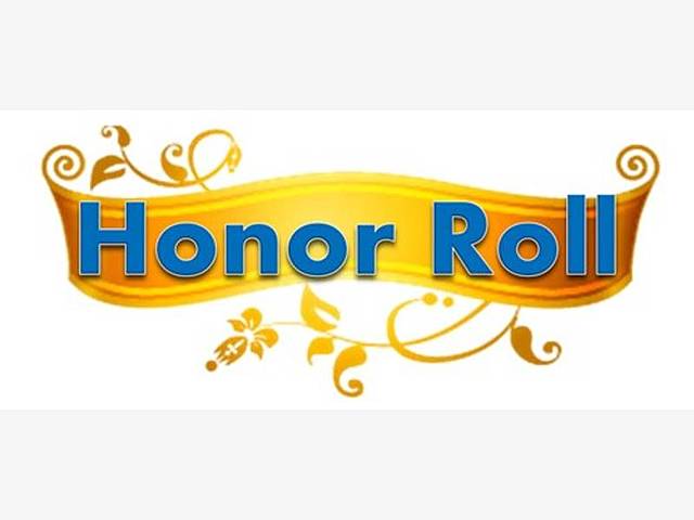 I'm Honor role.