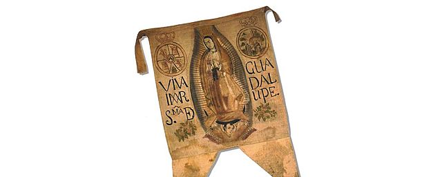 Toma del estandarte de Guadalupe como bandera insurgente