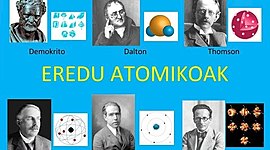 Timeline: Eredu atomikoak historian zehar -Iruntza Larrañaga