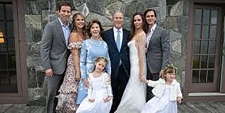 Marred to Barbara Bush