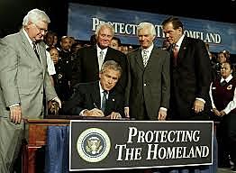Bush expands Homeland Security