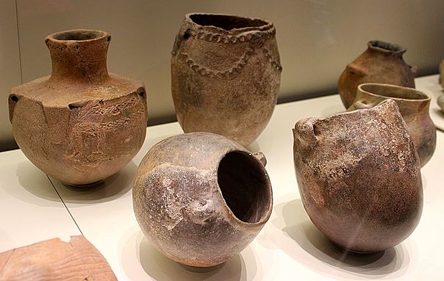 Primeros recipientes para cocinar