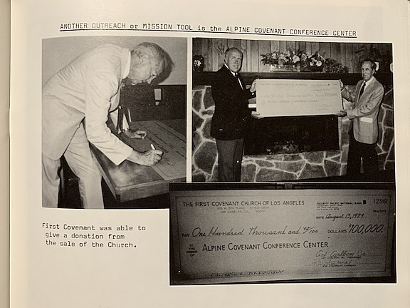 3) Continued ministry of English-language congregation