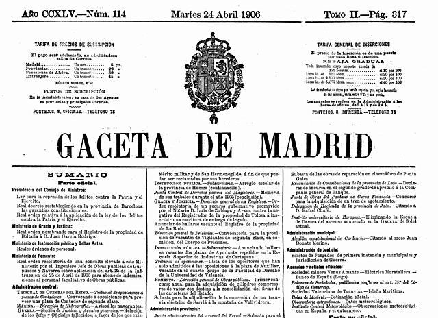 Llei de Jurisdiccions.