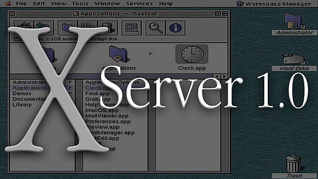 Mac OS X Server 1.0