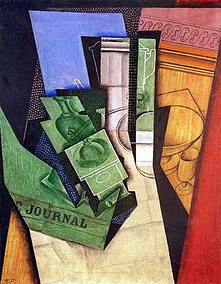 El desayuno // Juan Gris