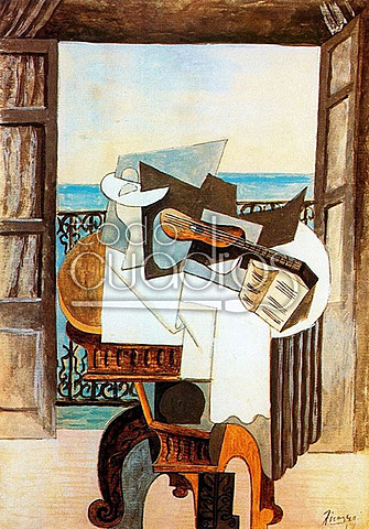Mesa frente a la ventana | Pablo Picasso