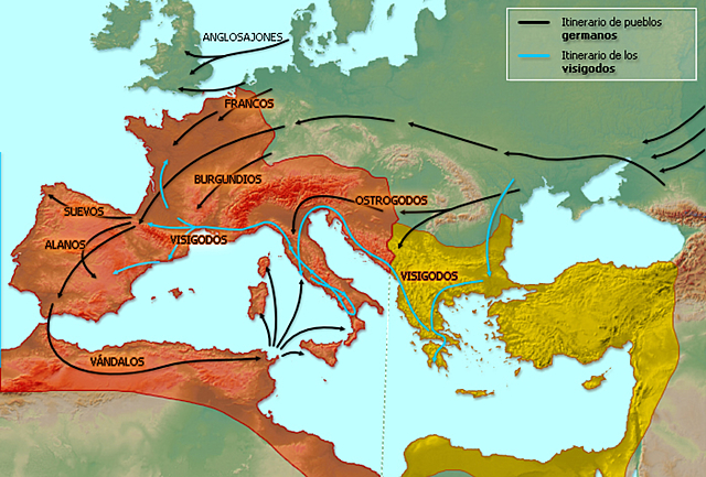 In aviones germánicas