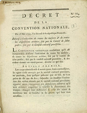 Committee of Public Safety established