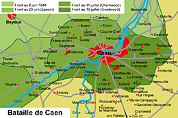 La bataille de Caen (1944)