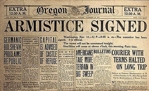 (US/EU)Armisitce is Signed, Fighting is Ended