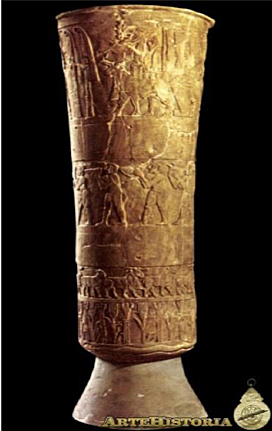 Vaso de Uruk - Warka (3200 a.C.)