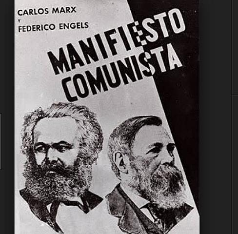 Publicación del Manifiesto Comunista
