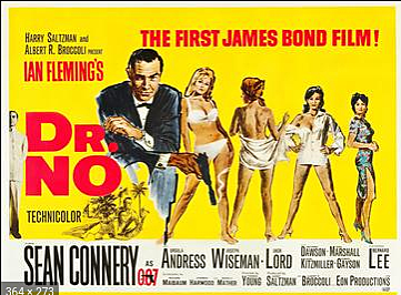 "Dr.No" the first james bond film movie premiered