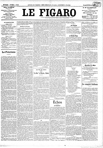 1r Manifest Futurista