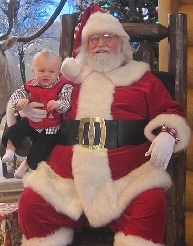 First Santa visit