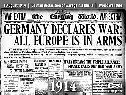 World War 1 Begins