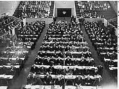 First meeting of the League of Nations