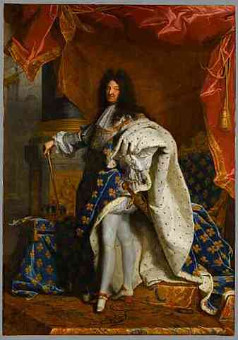 1701 Retrato de Luis Rey de Francia y Navarra
